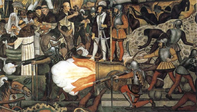 Diego Rivera From Great Conquest to 1930 China oil painting art